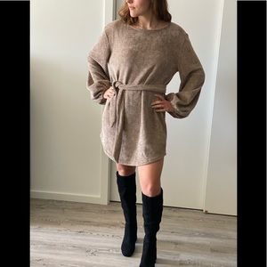 Red Dress Boutique Mauve Sweater Dress